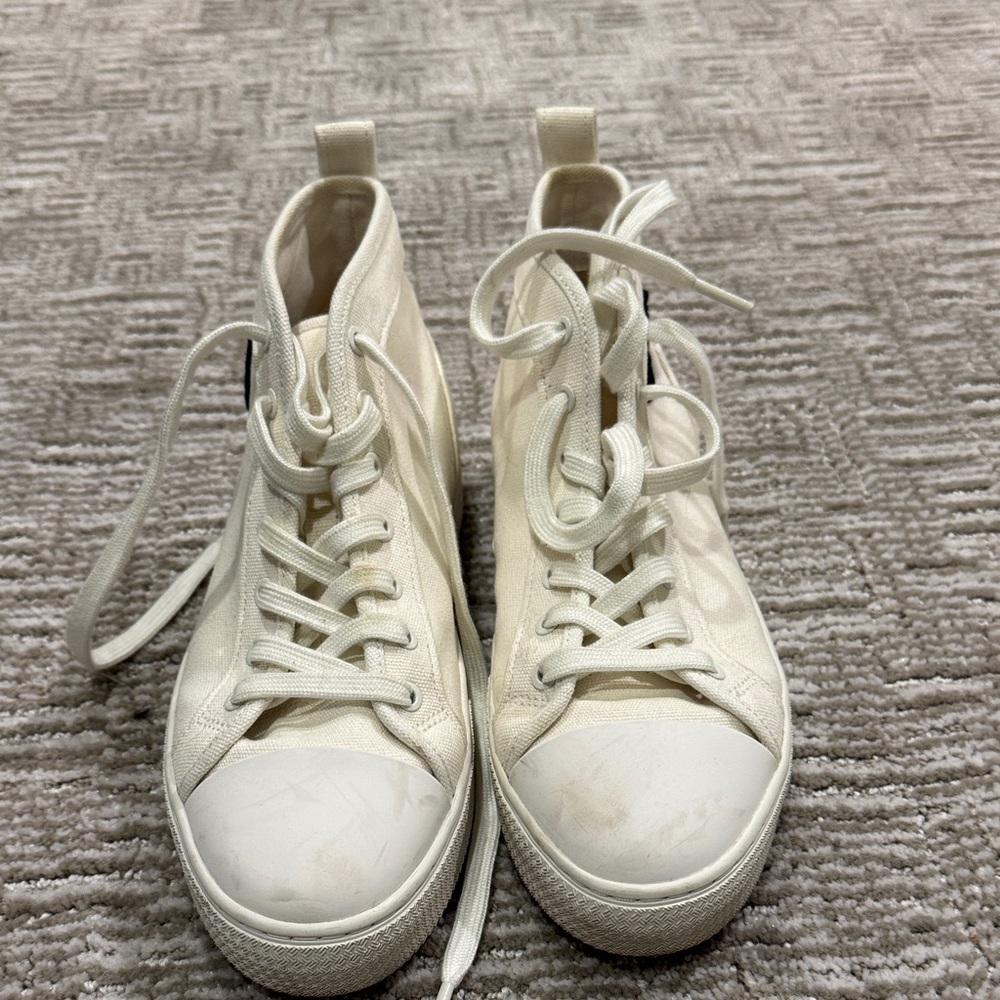 Women's High-Top Canvas Sneakers